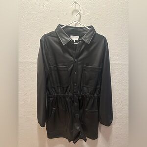 Dear John Black Leather Jacket